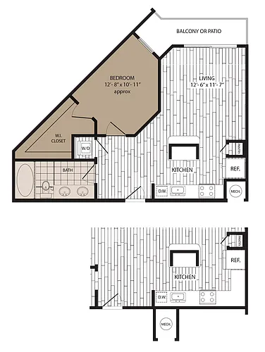 Floor plan A4 Essential Housing