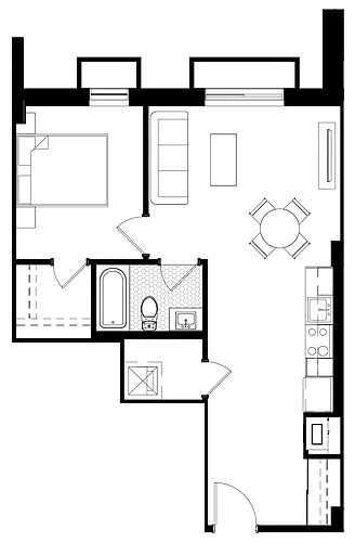 Floor plan B08