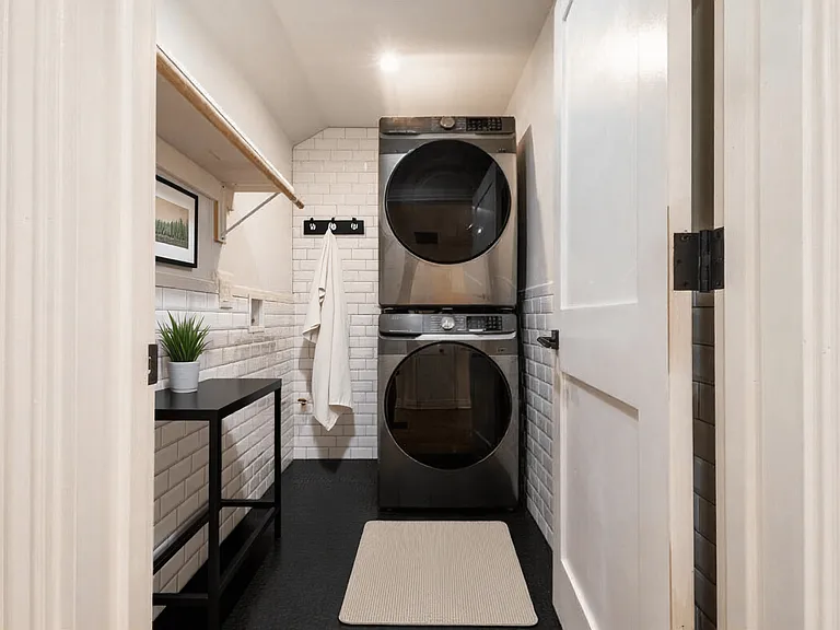 laundry room - digitally staged