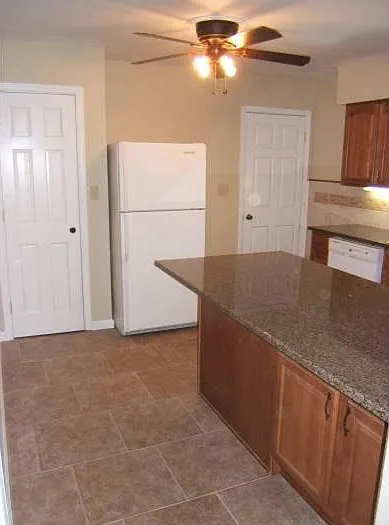 Large Granite Kitchen Island