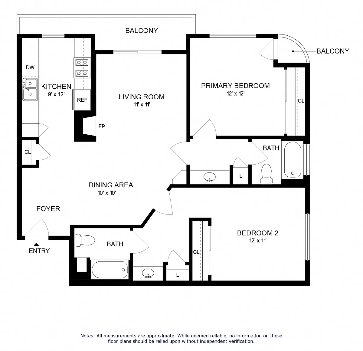 Floor plan 2X2