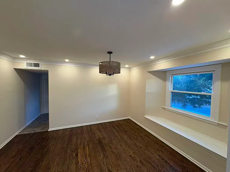 dining room on the second floor