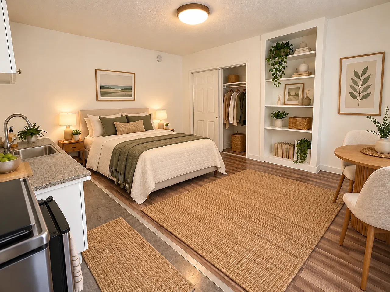 Studio, 300 sqft, $1,495 — Photo 2
