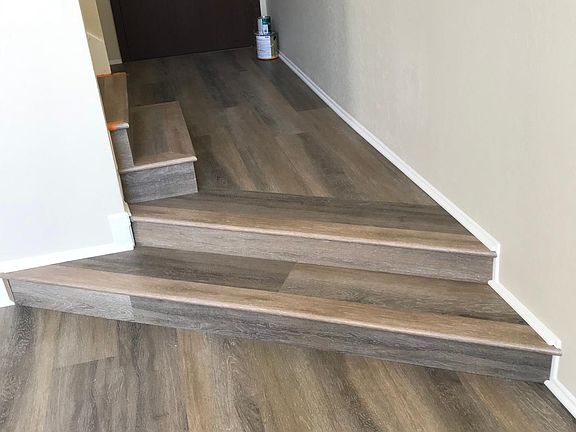 Steps Down to Living Room