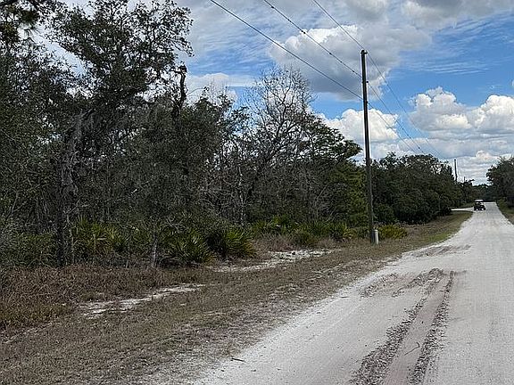 SW corner looking east