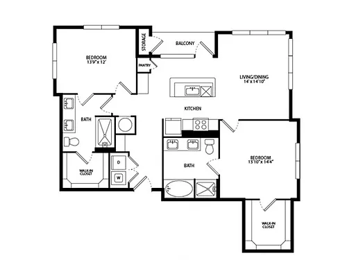 Floor plan B2B