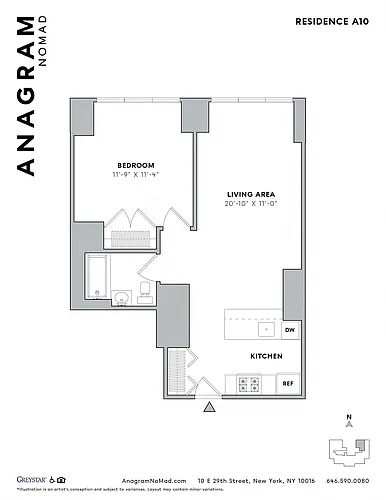 Floor plan A10