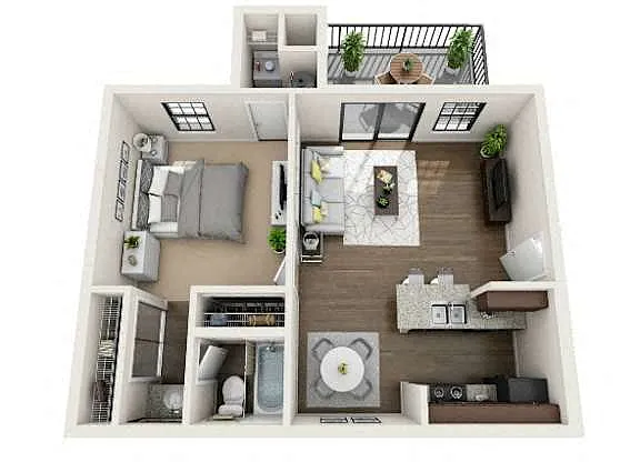 Floor plan Clipper