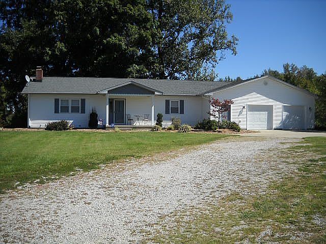 Front view of home/garage