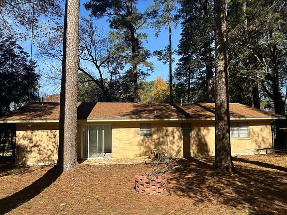 Back of the house with nice size back yard.