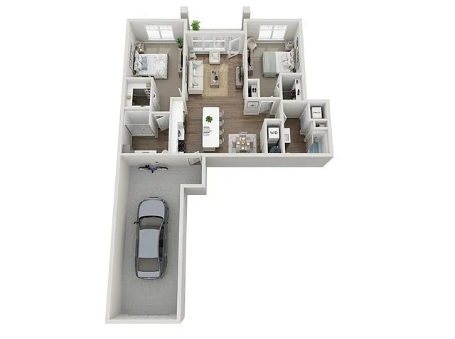 Floor plan 2B