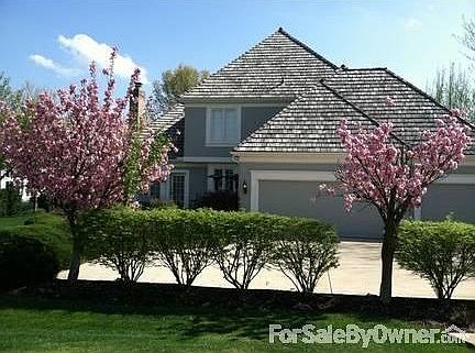 Garage side of the house