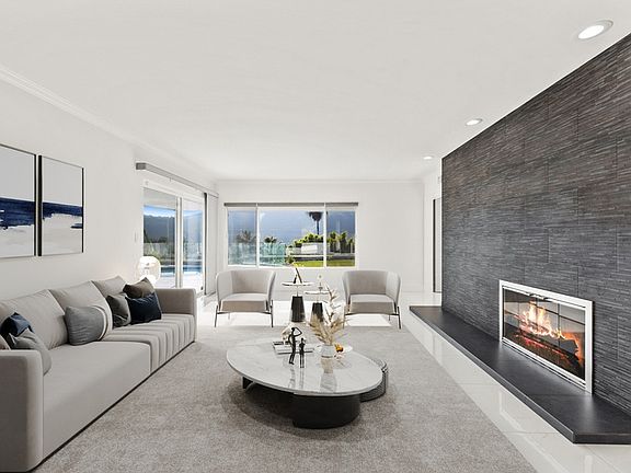 Living Room Virtually Staged