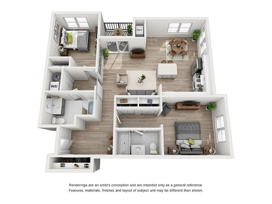 Floor plan The Wisteria