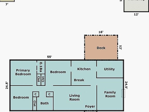 floor plan of property