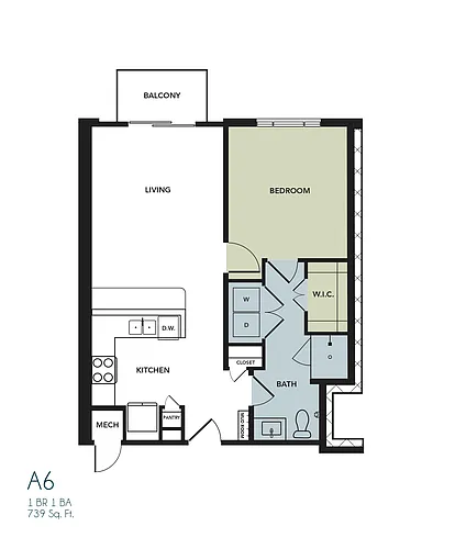 Floor plan A6