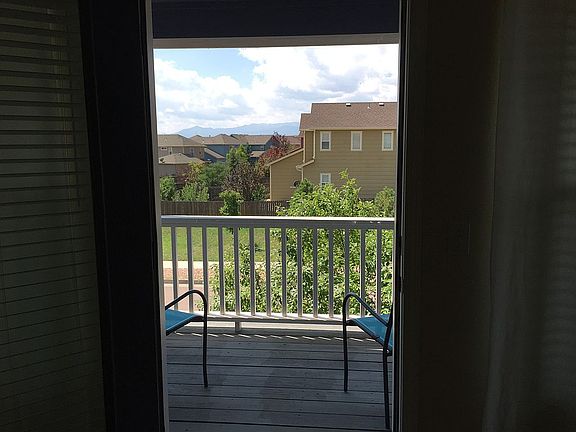 View to Porch from Master