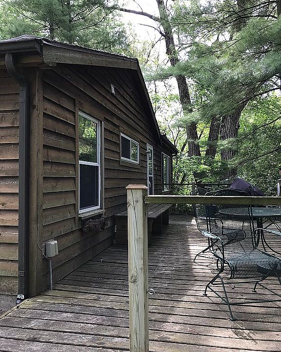 Private deck with view