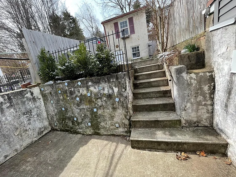 Back deck & View of back building