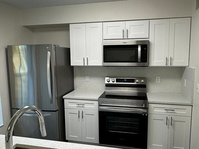 Stainless Steel Appliances and LED Lighting
