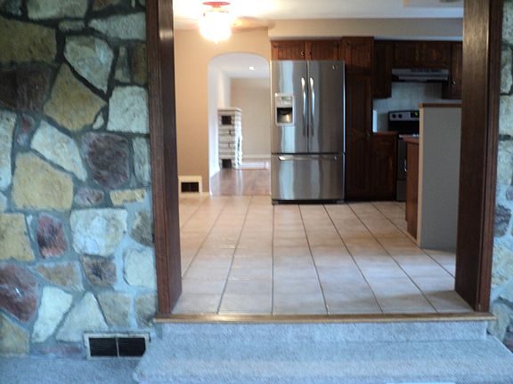 Family Room into Kitchen