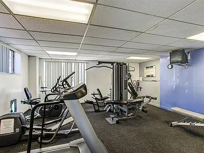 Exercise room.