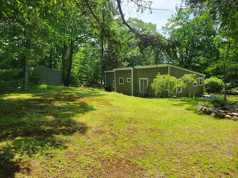 Lawn care and leaf removal included in rent.