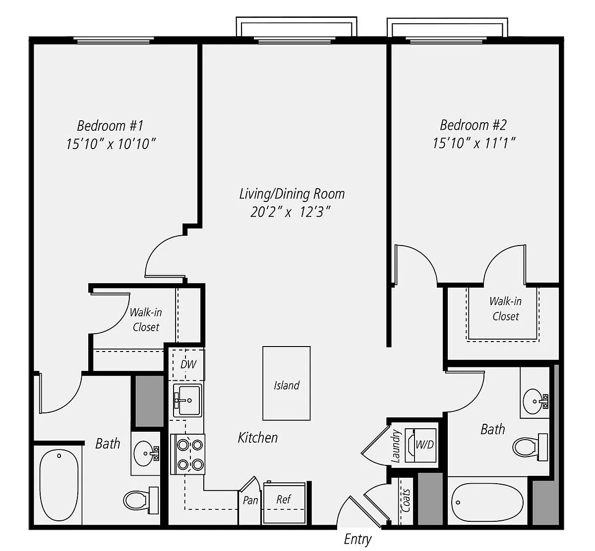 Floor plan B4-B00-604