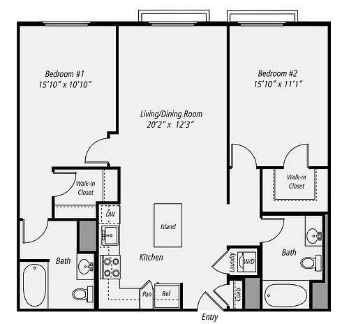 Floor plan B4-B00-604