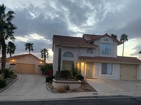 Front of house at dusk