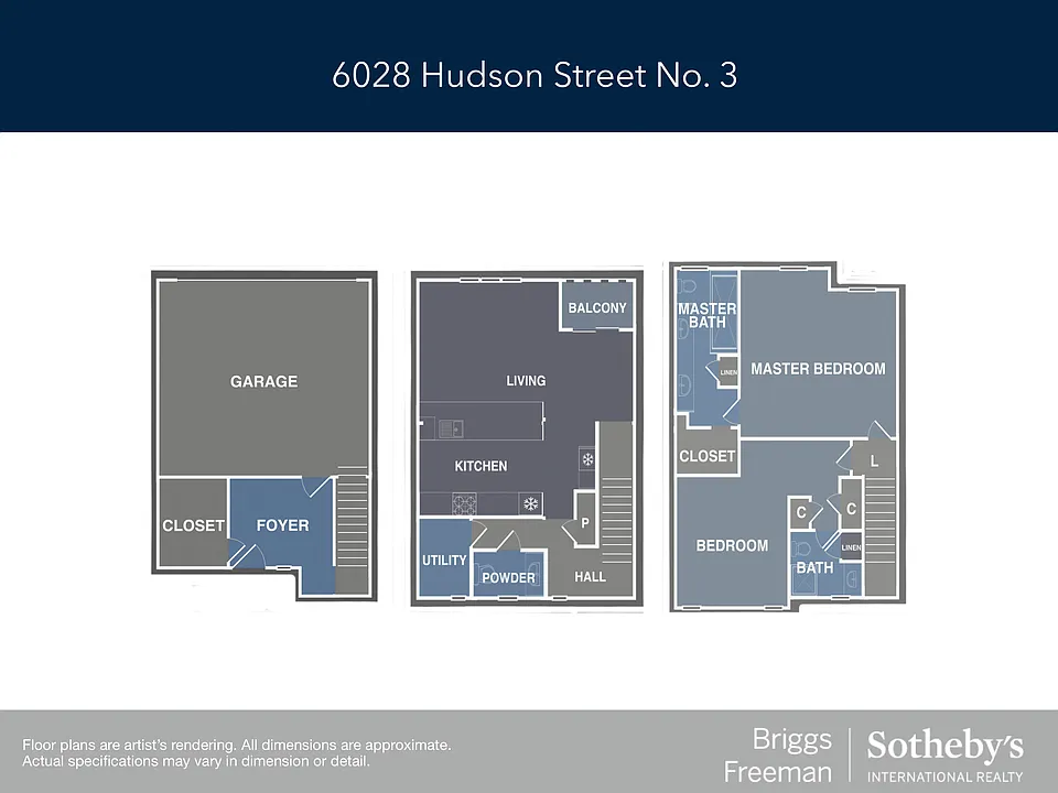 6028 Hudson St #3 Floor Plan