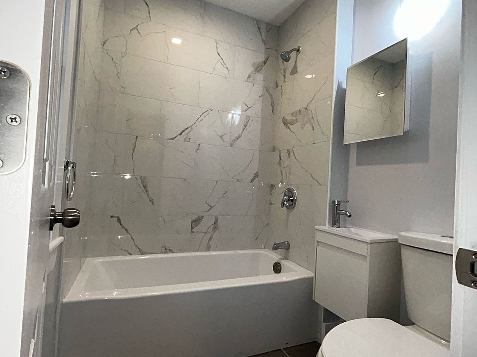 Newly renovated bathroom