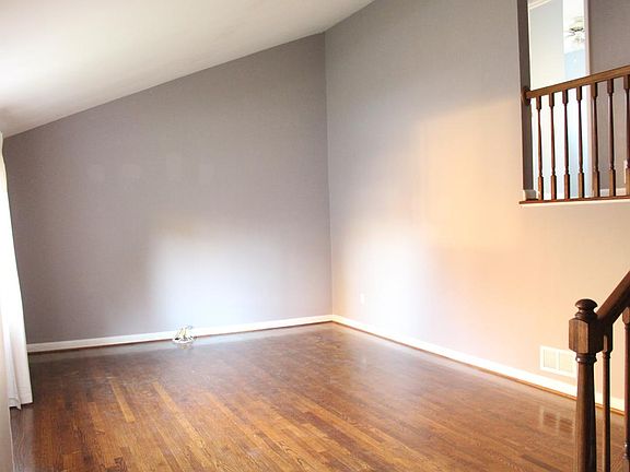 Main living area with 10+ foot high cathedral ceiling