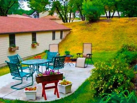 Patio in Back