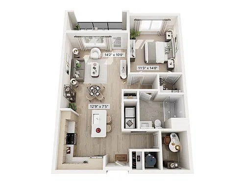 Floor plan A2 ALT 1