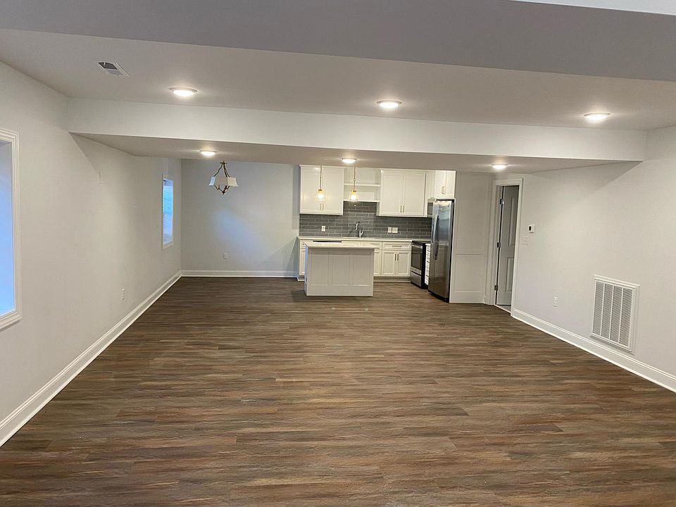 Large living area and possible dining area