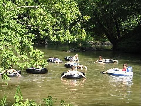 Float trip to Euharlee covred bridge.