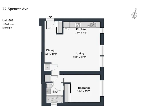 Floor plan 50017A-609