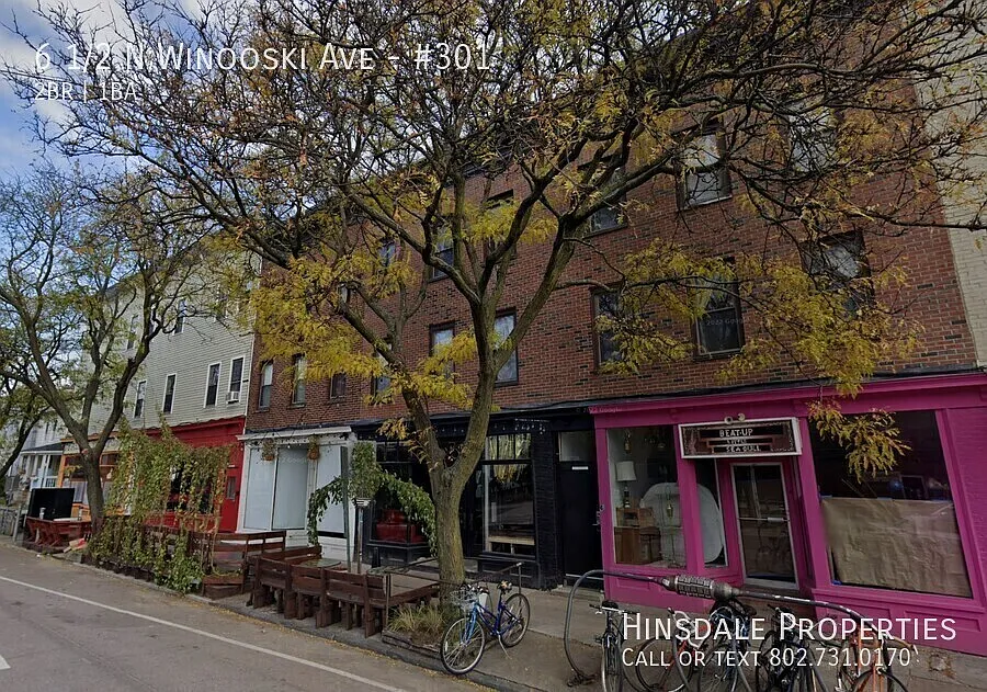 6 1/2 N Winooski Ave #301
