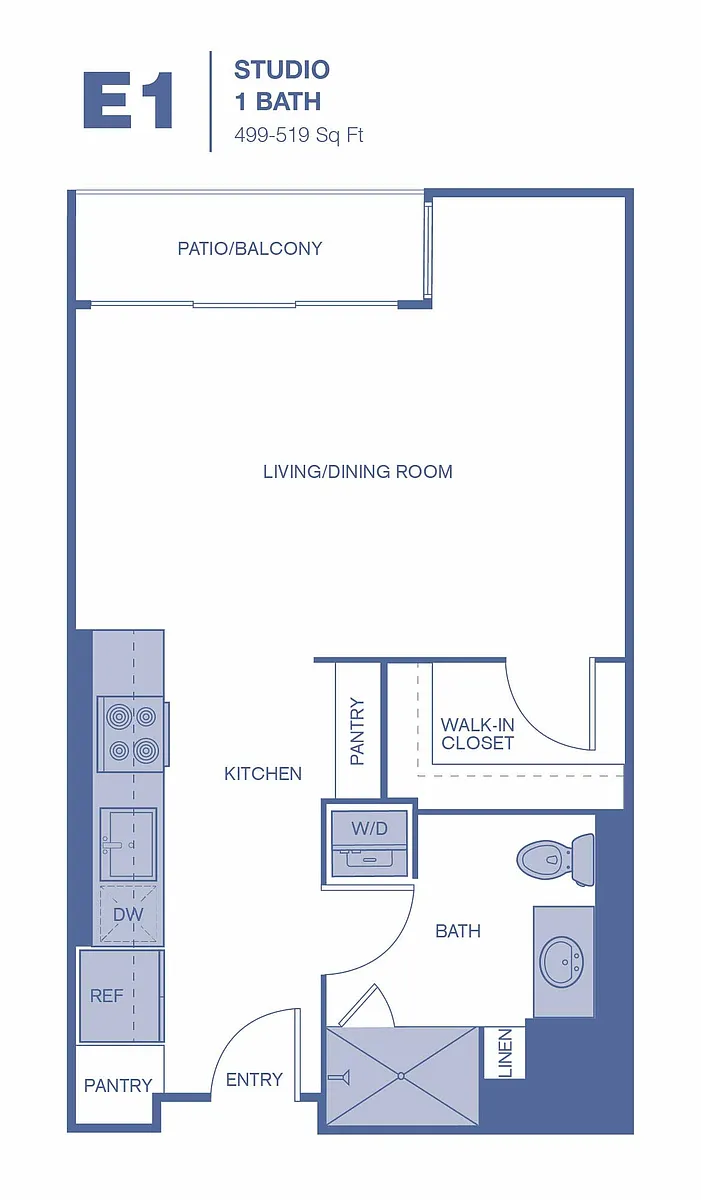 Floor plan E1