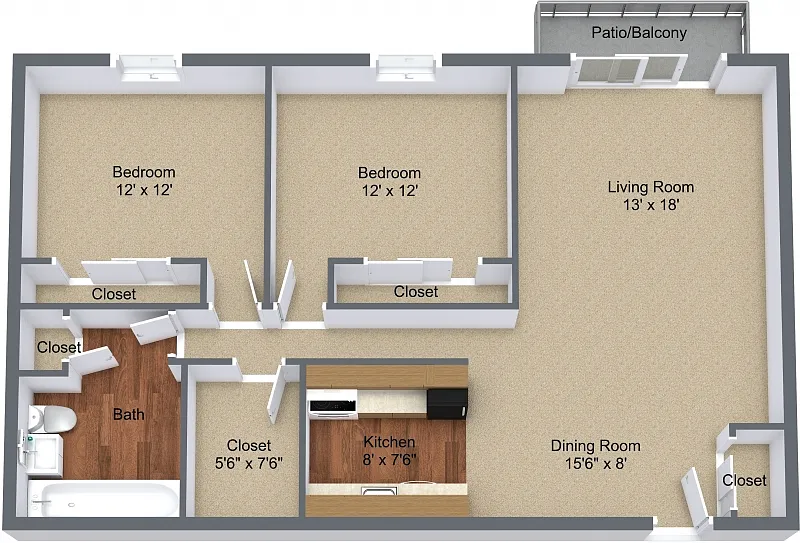 Floor plan Maple View