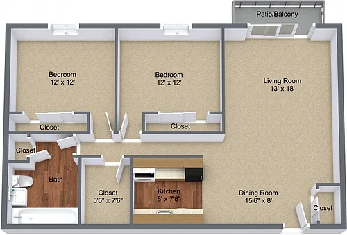 Floor plan Maple View
