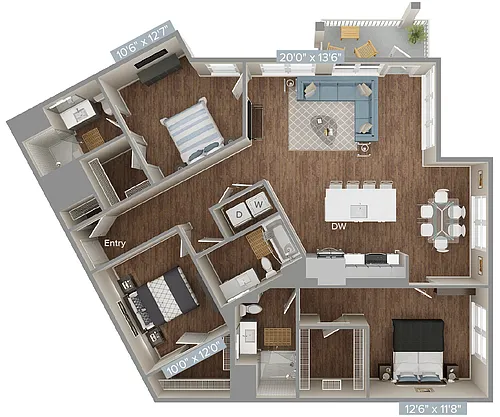 Floor plan C3-2