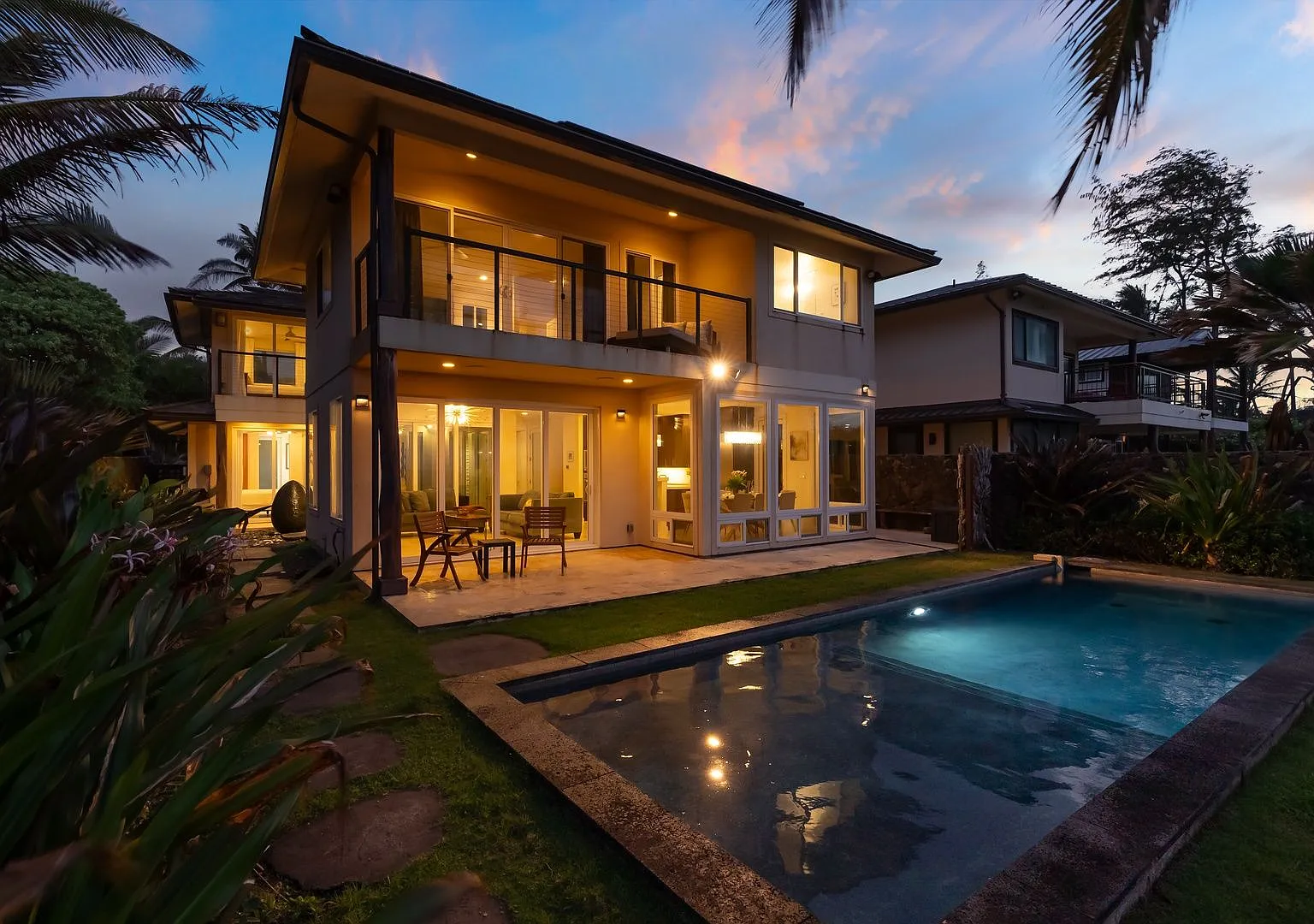 Laie Beachfront Estate: 4BR Luxury w/ Private Pool — Photo 1