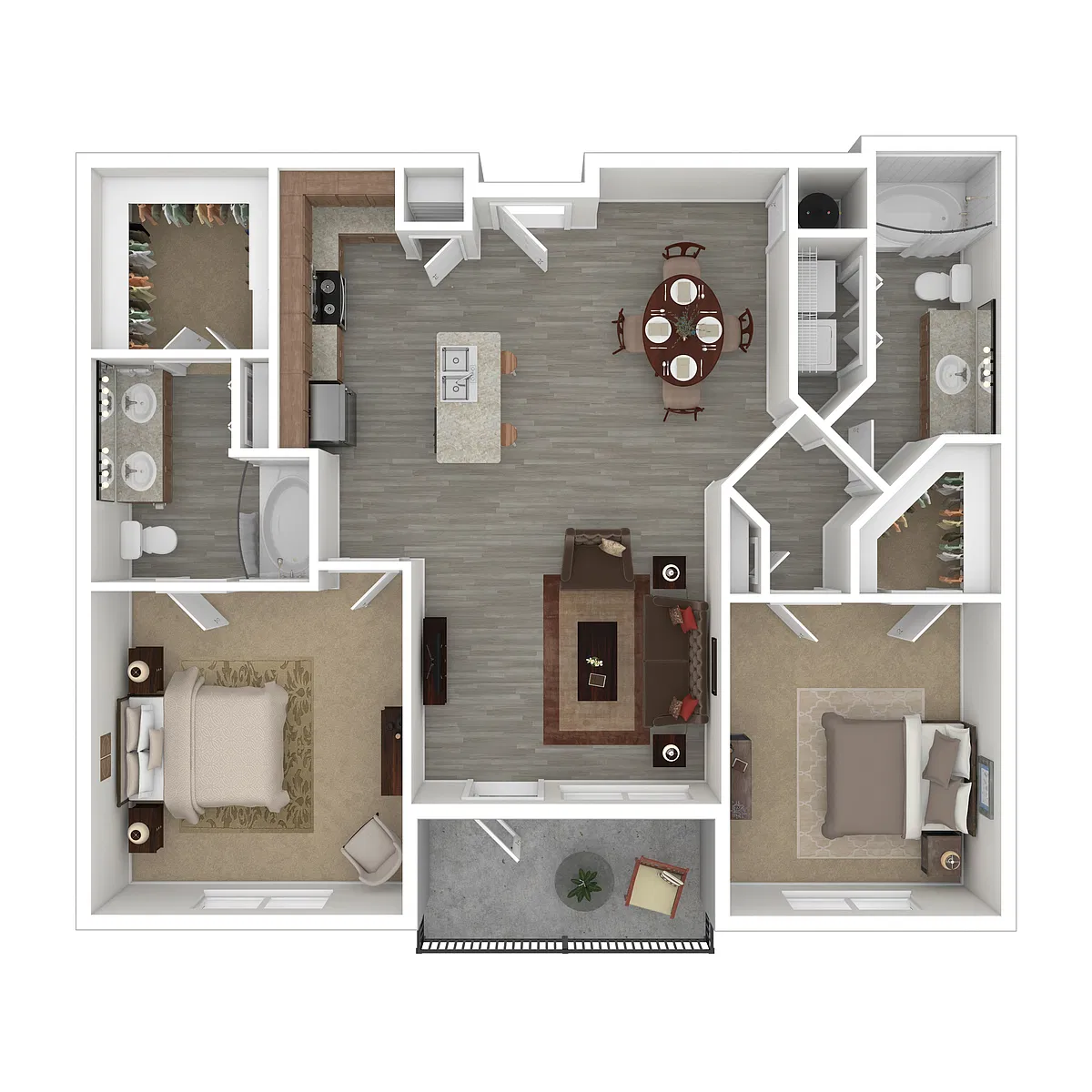 Floor plan B2