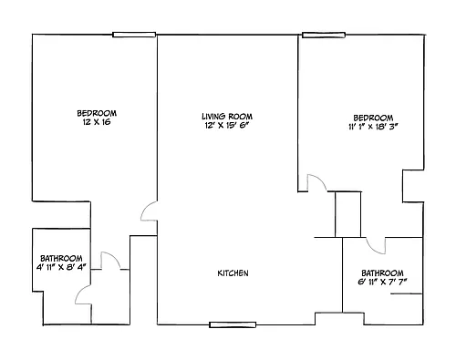 Floor plan Design 2B Premier