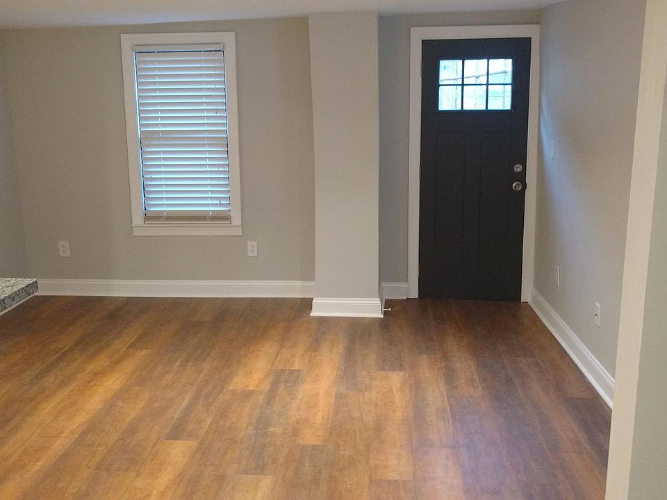 Living room & rear door