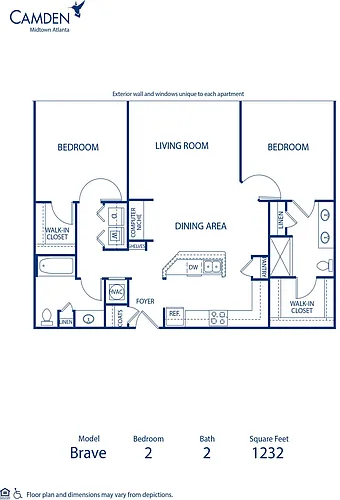 Floor plan Brave