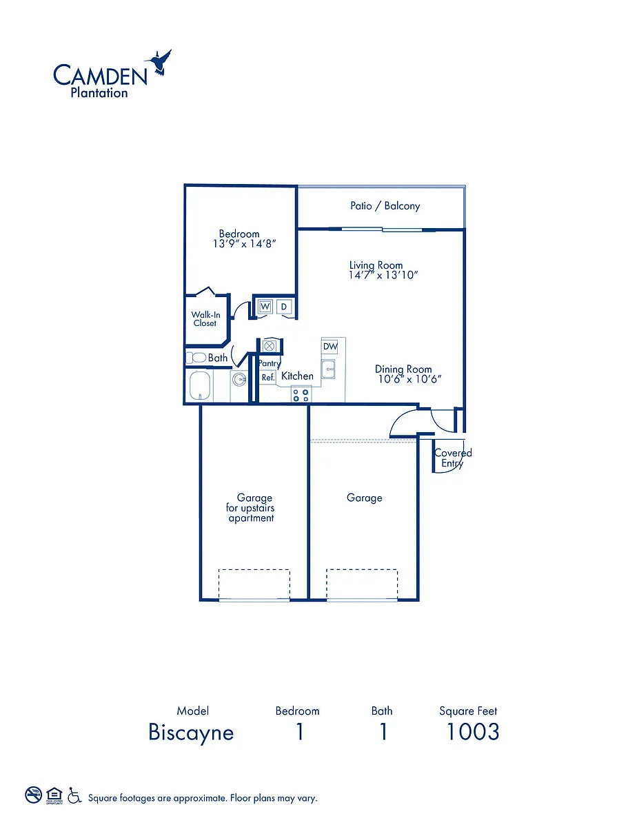 Floor plan Biscayne
