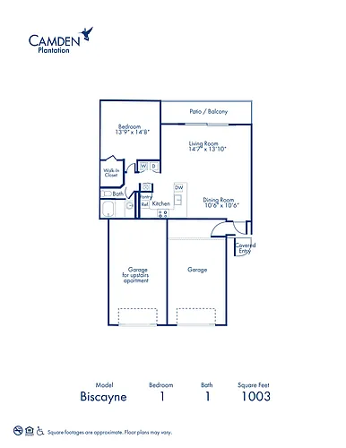 Floor plan Biscayne